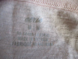 AERIE SOFT Tee T-Shirt Top M BLUSH PINK CREWNECK