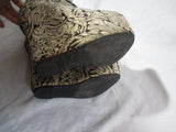JEFFREY CAMPBELL DAMSEL BROCADE Y PLATFORM Wedge High Heel Shoe Boot 8.5