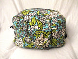 VERA BRADLEY ISLAND BLOOM Bag Duffle Travel Overnight Daytripper Bag Oversize Quilted