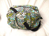 VERA BRADLEY ISLAND BLOOM Bag Duffle Travel Overnight Daytripper Bag Oversize Quilted