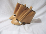 NEW MAISON MARTIN MARGIELA WEDGE SHEATH SANDAL Shoe 36 BEIGE NUDE