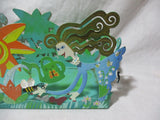 Karen Rossi Silvestri Metal Planter Box May Flowers Bee Butterfly Ladybug