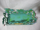 Karen Rossi Silvestri Metal Planter Box May Flowers Bee Butterfly Ladybug
