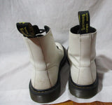 DOC DR. MARTENS LUANA Combat BOOT Shoe AIRWAIR WHITE 8 / 39
