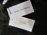 NWT NEW DRIES VAN NOTEN Camo Leather Tote Bag Purse