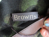 NWT NEW DRIES VAN NOTEN Camo Leather Tote Bag Purse