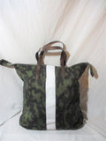 NWT NEW DRIES VAN NOTEN Camo Leather Tote Bag Purse