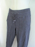 Free People FP MOVEMENT KYOTO Drawstring Sweatpant Yoga Pant Athletic Lounge Jogger M Pockets BLUE
