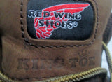 Womens RED WING 2340 KING TOE 5-Inch Leather HIKER Boots Work BROWN 6.5 Trekking
