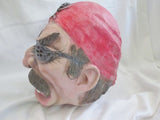 Adult PIRATE MASK HALLOWEEN Party Disguise Scary Eye Patch Skull Crossbones Cosplay Moustache