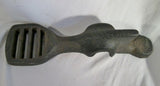 VINTAGE 7.75" CAST IRON FOOT PEDAL Shoe Sewing Machine BLACK Hardware Primitive