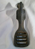 VINTAGE 7.75" CAST IRON FOOT PEDAL Shoe Sewing Machine BLACK Hardware Primitive