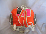 NWT NEW PIERRE HARDY BACKPACK RUCKSACK Bag NEON ORANGE PINK GREY