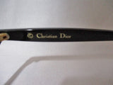 CHRISTIAN DIOR ITALY LES MARQUISES Cat's Eye SUNGLASSES BLACK