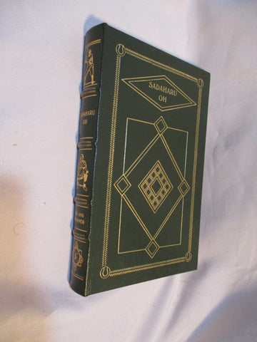 NEW EASTON PRESS SADAHARU OH BASEBALL Leather Book Collectible Gilt