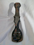 VINTAGE 7.75" CAST IRON FOOT PEDAL Shoe Sewing Machine BLACK Hardware Primitive
