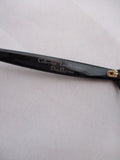 CHRISTIAN DIOR ITALY LES MARQUISES Cat's Eye SUNGLASSES BLACK