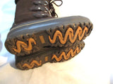 KHOMBU NORDIC BROWN Mulkuk Sherpa Boots Snow Rain 8 Shoes