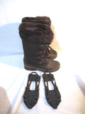 KHOMBU NORDIC BROWN Mulkuk Sherpa Boots Snow Rain 8 Shoes