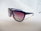 MIU MIU SUNGLASSES PURPLE SMU05L w GOLD HARD CASE