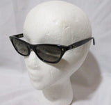 CHRISTIAN DIOR ITALY LES MARQUISES Cat's Eye SUNGLASSES BLACK