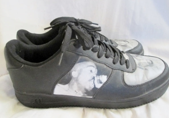 Mens Tupac Shakur 2PAC Makaveli Branded SHOES RAP HIP HOP Sneaker