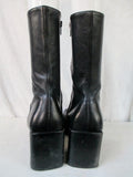 Womens ENZO ANGIOLINI LODES Leather Ankle BOOTS Shoe BLACK 6 Booties