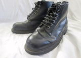 Mens STK EAGLE 1996 LEATHER Ankle Combat BOOT Shoe BLACK 9 Military Style