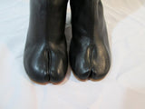 NEW MAISON MARTIN MARGIELA PARIS Split Toe Bootie Boot 36 6 BLACK Leather Womens