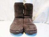 Kids Girls UGG AUSTRALIA 5251 CLASSIC SHORT Suede BOOTS Shoe CHOCOLATE 5 BROWN