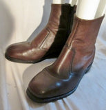 NEW Mens KNAPP SHOES ANSI Vegan Ankle Boots Chukka Desert BROWN 9E Hipster