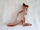 MARTHA STEWART KANGAROO WALLABEE ANIMAL COPPER Cookie Cutter Mold Baking Pastry Chef