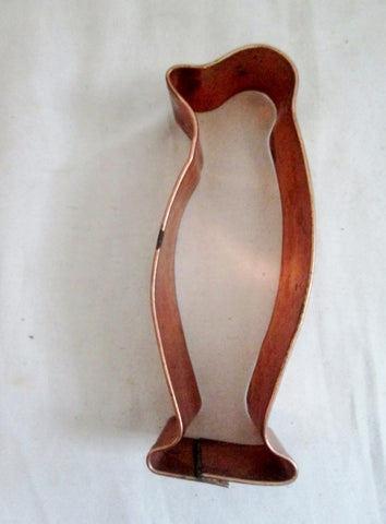 MARTHA STEWART PENGUIN Lot of 7 ANIMAL COPPER cookie Cutter -  HEATHER