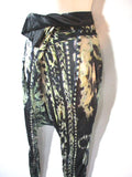 BALMAIN PARIS Hip Hop Pant 38 STAR BATIK LEOPARD Boho Trouser