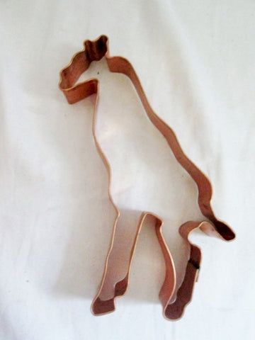 MARTHA STEWART GIRAFFE WILD ANIMAL COPPER Cookie Cutter Mold Baking Pastry Chef