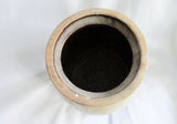 F. B. Norton & Co. Antique Primitive Salt Glazed Stoneware Worcester Mass Crock