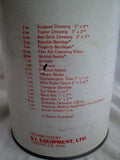 Vtg Apocalypse SURVIVALIST BOMB SHELTER FIRST AID SURVIVAL KIT Can S.I. Equipment