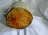 F. B. Norton & Co. Antique Primitive Salt Glazed Stoneware Worcester Mass Crock