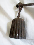 Rustic Primitive Antique Vtg Weighted Iron Scale Hook Measurement Tool Steampunk Decor