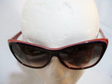NEW GUCCI  ITALY GG 3191/S CAT'S EYE Sunglasses BROWN RED BLACK