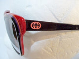 NEW GUCCI  ITALY GG 3191/S CAT'S EYE Sunglasses BROWN RED BLACK