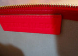 NWT NEW PIERRE HARDY Clutch Pouch Wristlet CASE Bag NEON PINK Purse