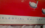 Vintage 1988 MICHAEL BEDARD FIRST DUCKS ON MARS 26X22" POP ART TOKYO GALLERY