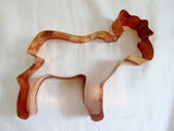 MARTHA STEWART REINDEER BUCK Animal COPPER Cookie Cutter Mold Baking Pastry Chef