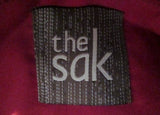 THE SAK Knit Vegan Hobo Tote Satchel Purse Beach Book Bag SUMMER STRIPE