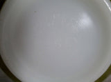 Vtg Set 3 PYREX OVEN WARE Nesting BOWL ATOMIC ERA OLIVE GREEN FLORAL