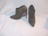 NEW NIB SAINT LAURENT PARIS Stiletto Heel BOOT Bootie 36.5 GREY GRAY Womens