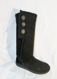 Womens UGG AUSTRALIA 5819 CLASSIC CARDY KNIT Sweater BOOTS Shoes BLACK 9