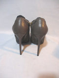 NEW NIB SAINT LAURENT PARIS Stiletto Heel BOOT Bootie 36.5 GREY GRAY Womens