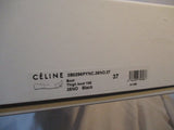 NEW CELINE PARIS Leather Thigh High Boot ITALY 37 BLACK Womens